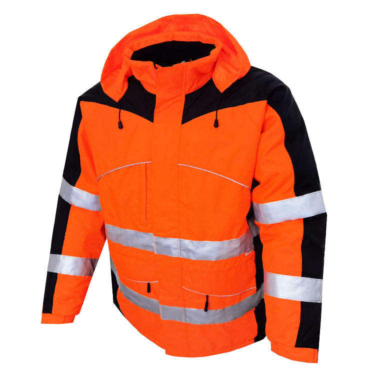 National Apparels Construction Reflective Clothes Safety Reflective Jacket High Visibility Workwear Safety Workers Bomber Waterproof Jacket